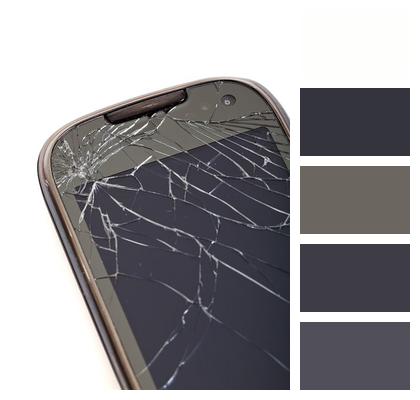 Cell Phone Cellular Broken Image